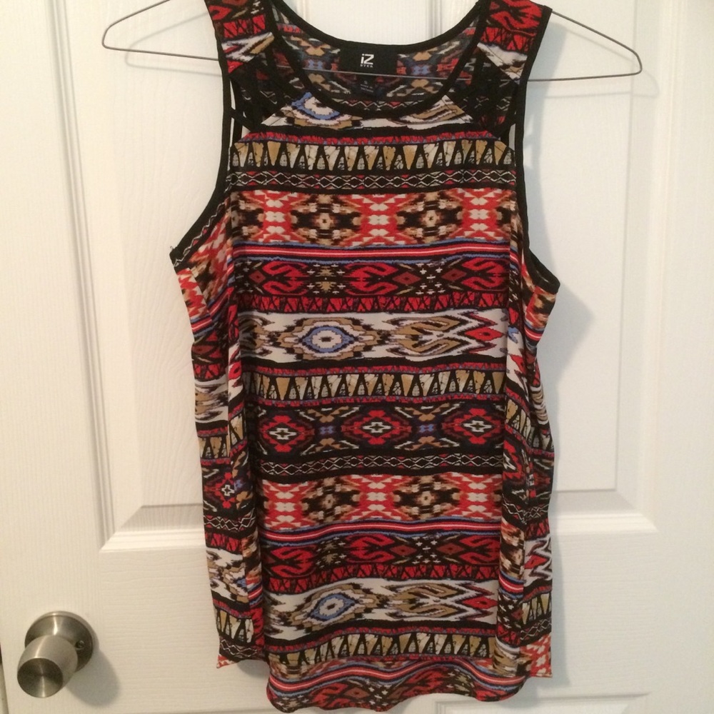 IZ BYER TRIBAL PRINT TANK